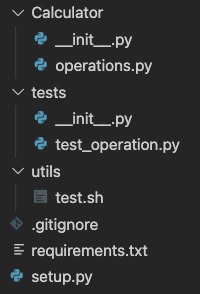 Project structure